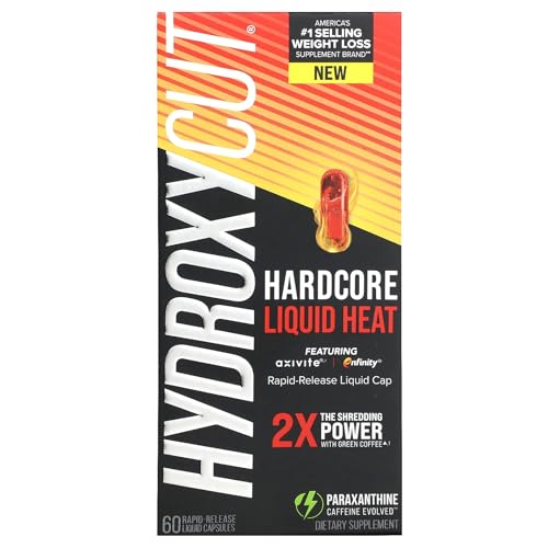 Hydroxycut, Dietary Supplement Hardcore Liquid Heat, 60 Count