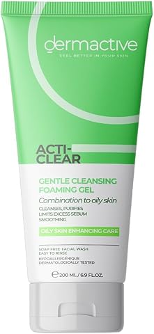 Dermactive Acti-Clear Gentle Cleasnsing Foaming Gel 200Ml / 6.9 Fl.Oz