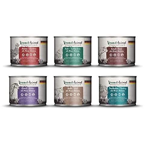 Venandi Animal Premium Nassfutter für Katzen Cover