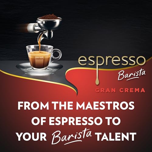 Lavazza, Espresso Barista Gran Crema, zrna kave, zrna pržene Barista kave, s aromatičnim notama suhog voća, arabice i robuste, intenzitet 7/10, lagano pržena, pakiranje od 1 kg