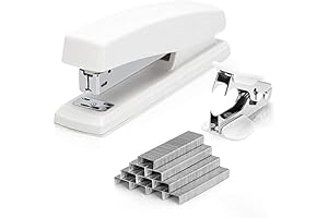 White Stapler for Office Desktops