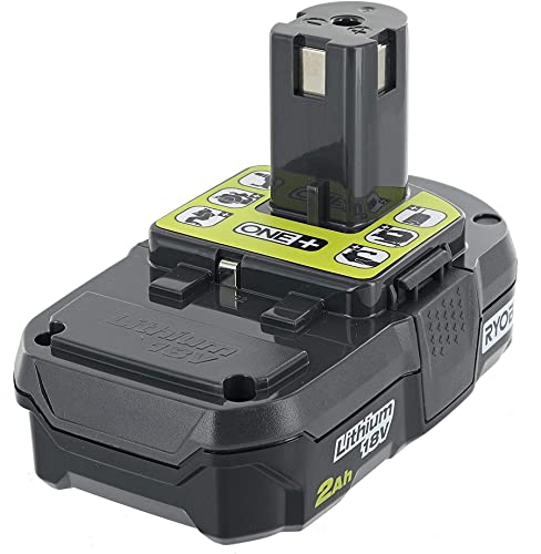RYOBI P190 2.0 Amp Hour Compact 18V Lithium Ion Battery w/Cold Weather Performance (Renewed)