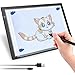 Price comparison product image UUCOLOR Led Light Box A4 Tracing Drawing Board Diamond Painting Light Box with 3 Adjustable Brightness LED Light Pad for Drawing, X-ray Viewing, Ultra-Thin, Power by Type-C Cable