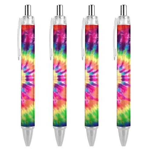 Stylo à bille rétractable pour le bureau et les études Lot de 4