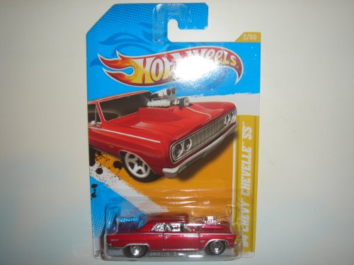 Mattel Hot Wheels Chevy Chevelle SS Rojo 2012 miniatura 1