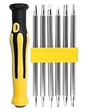 Pratique à Ranger et à Emporter: Ensemble compact pour l’atelier, le placard utilitaire ou la caisse à outils. Solution claire pour identifier chaque embout et gagner du temps. Un indispensable tournevis torx/PH/plat pour prolonger la durée de vie de vos appareils à moindre coût