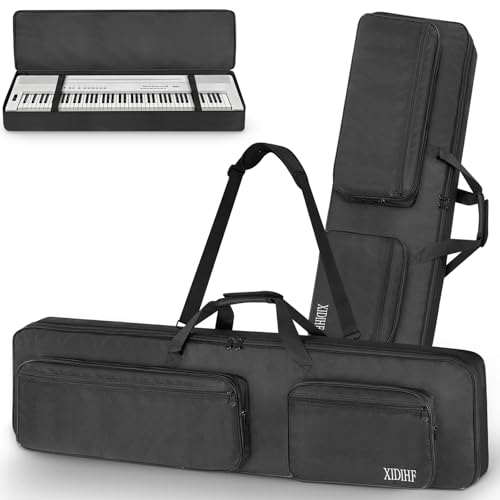 XIDIHF Slim 88-Key Keyboard Gig Bag 10mm Padded Full...