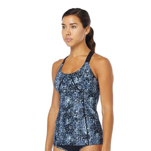 TYR Seripiente Emma Maillot de Bain Top de Natation Imprimé Serpent