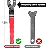 OLIREXD Angle Grinder Universal Adjustable Pin Wrench for Angle Grinder Machine(Red) (1)