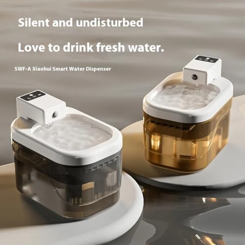 Fuente automática para beber gatos y perros 2000ml miniatura 2