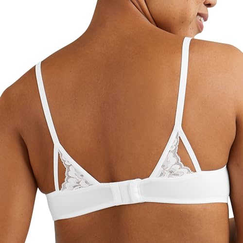 Image of Maidenform Women's Push-Up Bra, Love The Lift Lace Demi Push-Up Bras for Women, Smoothing, Underwire, Convertible Straps