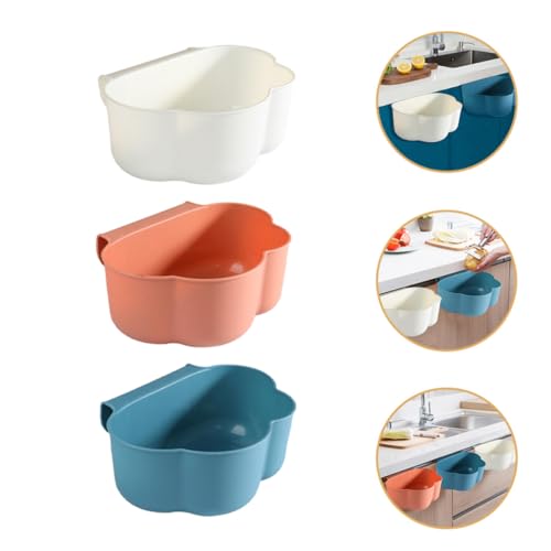 Set de 3 canecas colgantes para cocina, plástico, colores surtidos miniatura 7