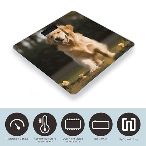 Báscula digital para perros Golden Retriever de 400 lb miniatura 3