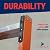Louisville Ladder FH1008 Fiberglass Shelf Ladder, 8 Feet, 300 Pound Duty Rating