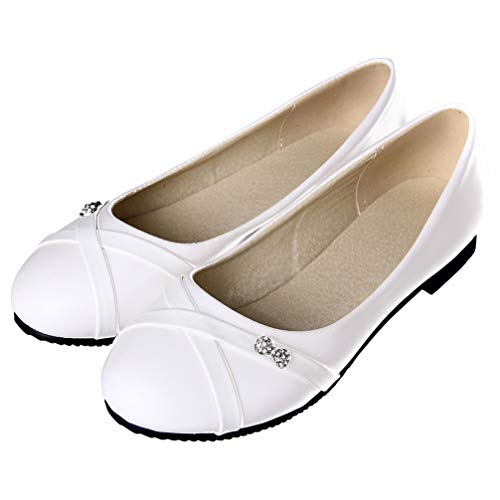 Caradise Womens Slip On Round Toe Ballet Flats Casual Office Work Pumps