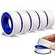 HuaJiao 5 Rollen Teflonband, 10 m*12mm Lang PTFE Gewindedichtband Teflonband Tape für Plumbing Gelenk für Pool, Küche, Industrie(Weiß)