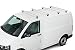 Cruz Peugeot Partner Tepee (II) (2008-to Fecha) Heavy Duty Barras de Techo...