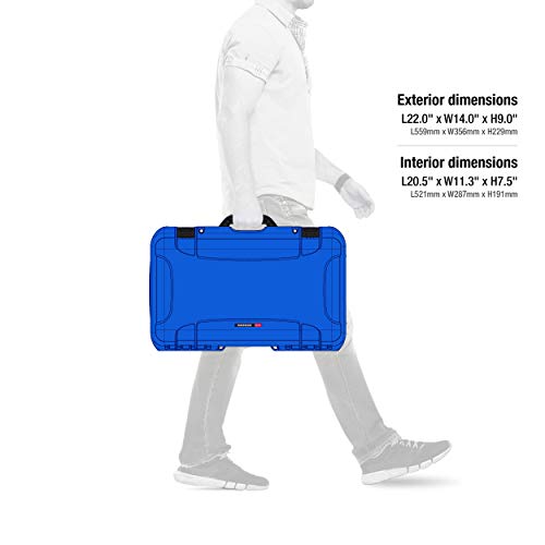 Ficha técnica Nanuk 935 Funda rígida Impermeable con Tapa Organizador e Inserto de Espuma para Canon Nikon 2 cámaras réflex Digitales y Lentes Azul - Fernando Cortés