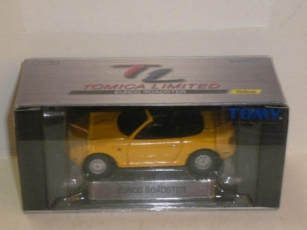 TOMICA LIMITED 0035 EUNOS ROADSTER 黄 トミカリミテッド EUNOS