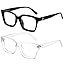 Two Pack (Bright Black+transparent)