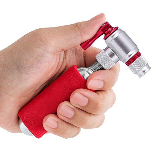 CO2 Bike Inflator with Control Lever