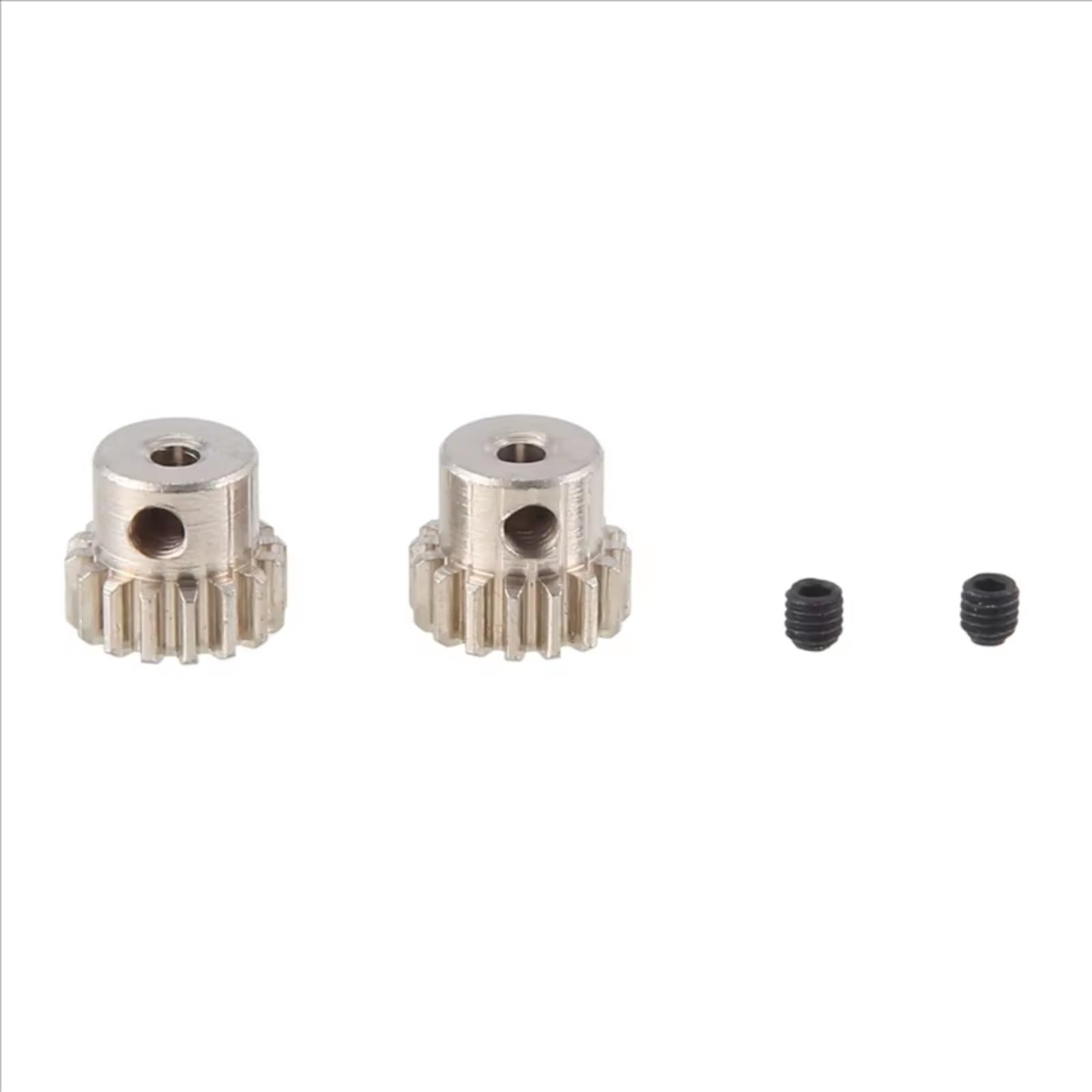Ricambi Crawler RC Per Hsp Per Rgt Per Redcat 1/12-1/16 RC Auto Aggiornamenti Parti 7075 Pignone In Alluminio Ingranaggio Motore 16T 2 Pezzi 2.3mm Albero 48DP