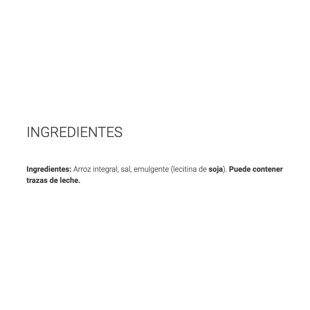 Gullón Tortitas de Arroz Integral Vitalday 920 g Pack de 8