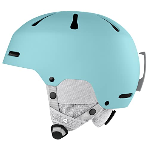 Retrospec Comstock Ski & Snowboard Helmet For Adults - Durable Abs Shell, Protective Eps Foam & 10 Cooling Vents - Adjustable Fit For Men & Women - Matte Blue Ridge, Medium #TOP5
