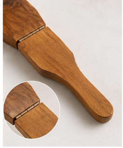Image of Handcrafted Wooden Manual Lemon Squeezer, Citrus Juicer for Lemon, Lime and Orange, 22.1 cm Wood Juice Press