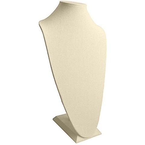 Extra Tall Jewelry Necklace Display Bust ~ 18.5" Tall Cover