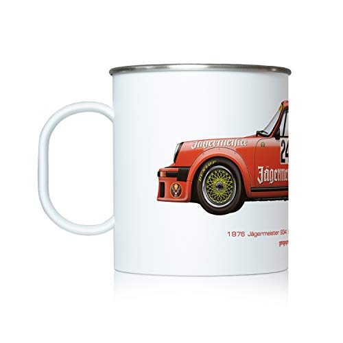 Coffee Mug Illustrated with Jägermeister Turbo RSR Type 934, from GarageProject101