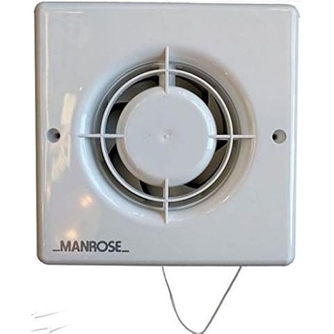 Manrose XF100P 20W Bathroom Pullcord Fan Cover