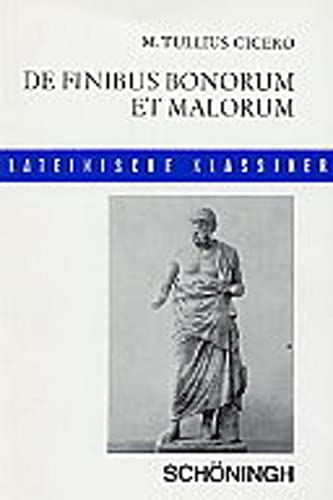Amazon.co.jp: De finibus bonorum et malorum. Buch I, III und V