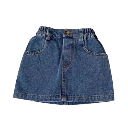 Toddler Girls Classic Jeans Mini Skirts Baby Girl Summer Casual Comfort A Line Denim Skorts