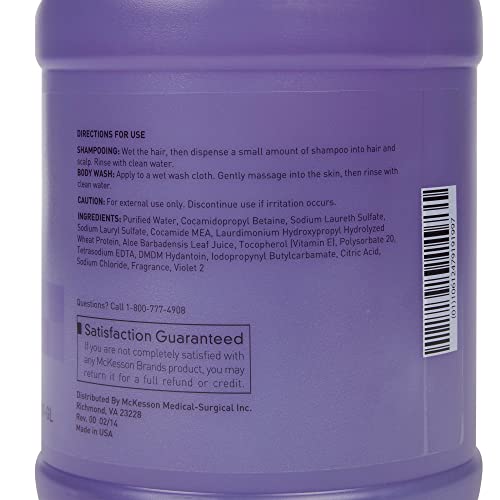 Mckesson Tearless Shampoo And Body Wash With Aloe And Vitamin E, Lavender Scent, 1 Gal, 1 Count #TOP4