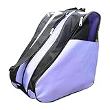 Harilla Rollschuh-Tasche, Inline-Skate-Tasche für Kinder, Premium-Schlittschuh-Taschen für Kinder Erwachsene, Lila