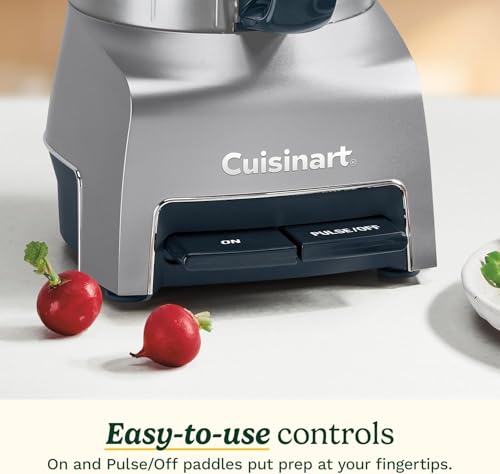 Image of Cuisinart FP-5IN 5-Cup Food Processor |220-240V| 300W Compact Kitchen Processor | Chopping & Shredding | Reversible Stainless Steel Disc | Wide Feed Tube | Easy-Clean Bowl | Silver