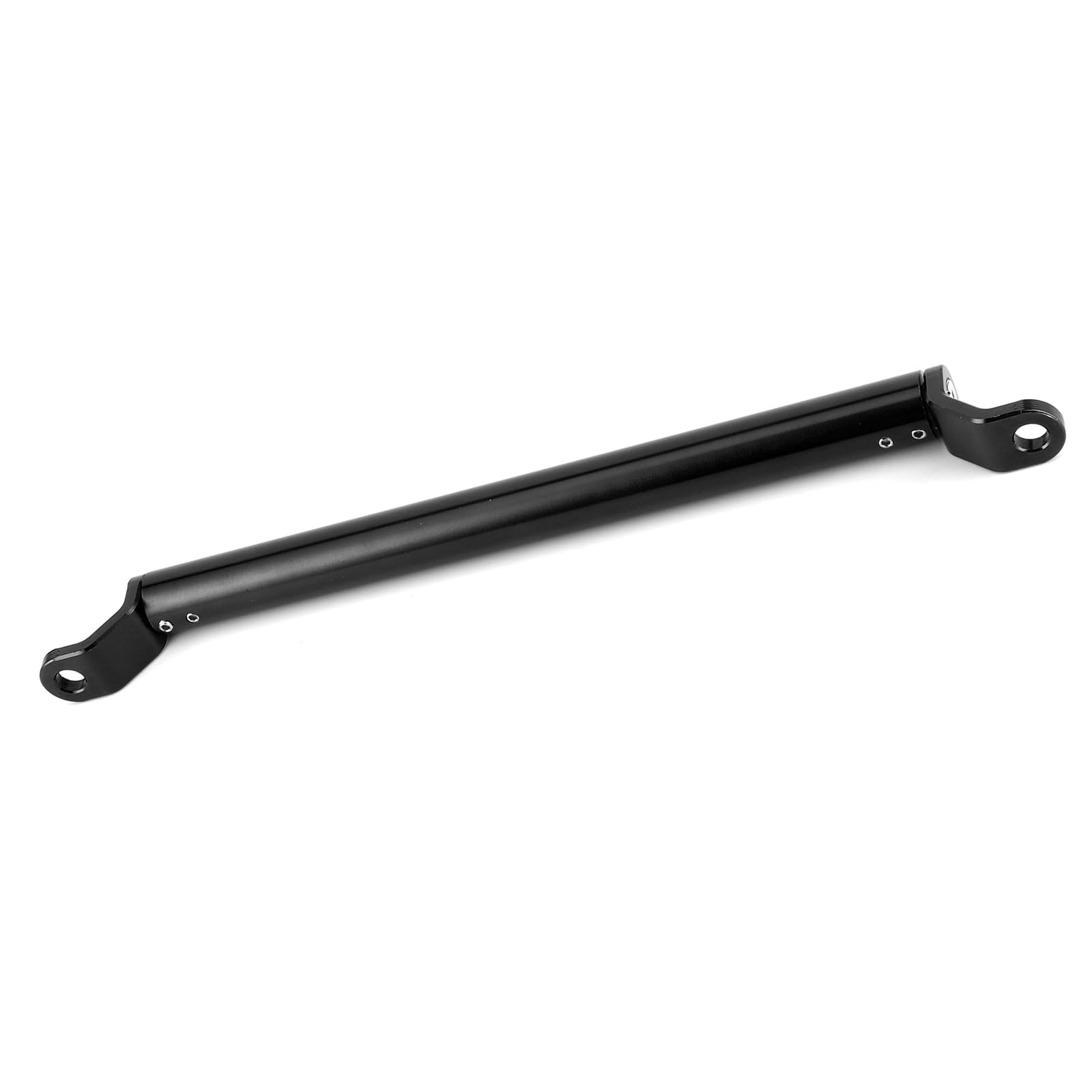 Annadue Traversa per Barra di Bilanciamento CNC in Lega di Alluminio per Moto, Manubrio di Rinforzo Esteso Universale per Accessorio Moto (BLACK)