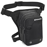 Peicees Drop Leg Bag For Men Thigh Bag With Leg Strap Motorcycle Riding Backpack Women Fanny Pack Hip Pouch For Hiking Cycling Fishing