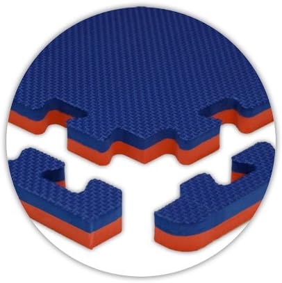 7/8" Jumbo Reversible SoftFloors Interlocking Comfortable EVA Foam Rubber