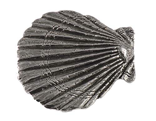 Amazon.com: Scallop Shell Pins, Large, Scallop, Beach, Shellfish, Clam ...