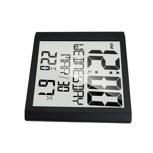 Horloge murale numérique haute précision construction ABS Besttoolifes - 2