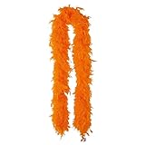 Amscan Party Feather Boa, 72', Orange