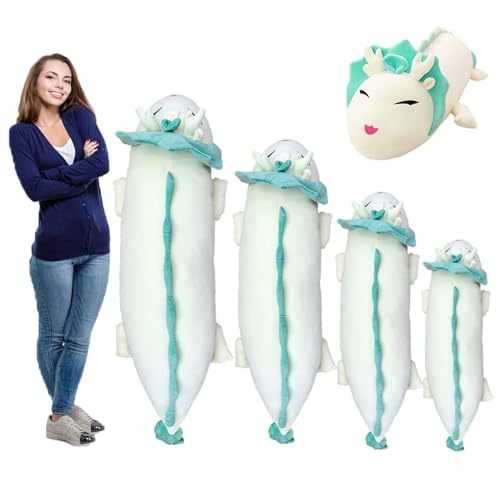 Image of Hofun4U Dragon Plush Pillow, 34 Inch Dragon Stuffed Animals, Christmas Birthday Gift for Adults Kids Girls Boys