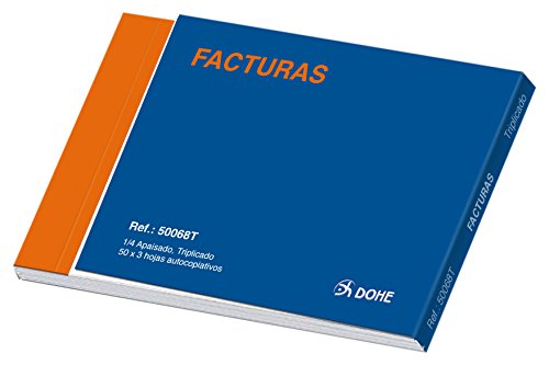dohe 50068t - Invoice Book, Quarter Landscape, Triplicate - Image 2