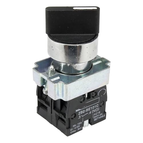 Interrupteur XB2-BD33 22mm auto-verrouillage pour rénover votre tableau d'atelier