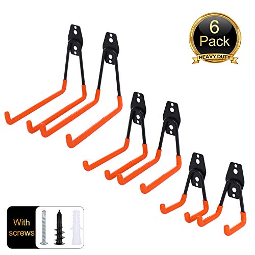 ONEPENG Heavy Duty Garage Storage Steel Utility Hooks Wall Mount Tool Holder U-Hooks