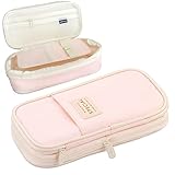 cute things 【Multifuncional】: este lindo estuche para lápices es versátil y adecuado para muchas necesidades prácticas. Bolsa de almacenamiento de papelería para estudiantes, estuche para lápices de suministros de oficina, bolsa de cosméticos/artículos de tocador para oficina, escuela, hogar y viajes.