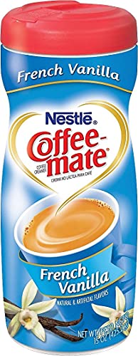 Nestle Coffee mate French Vanilla Powder Coffee Creamer 15 oz. Canister
