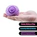 Schylling NeeDoh Fuzz Ball - Sensory Toy with a Velvet Texture and Soft Cloud Squish - Wavy Pattern You Can See and Feel - Ages 3 and Up - Color May Vary; One Per Pack (Flower Power)